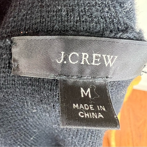 J Crew Sophie Knit Sweater Blazer Black Size M - Picture 4 of 6
